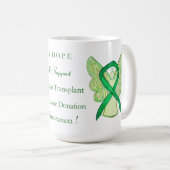 Mug Sensibilisation aux dons d'organes et de tissus Mu (Devant droit)