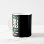 Mug Sensibilisation aux maladies du foie Mon combat de (Devant gauche)