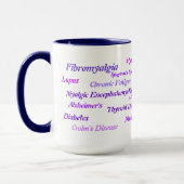 Mug Sensibilisation aux maladies invisibles (Gauche)