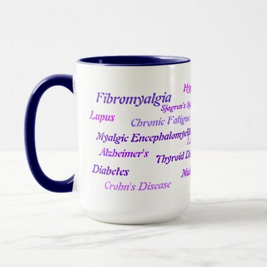 Mug Sensibilisation aux maladies invisibles (Gauche)