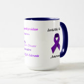 Mug Sensibilisation aux maladies invisibles (Devant droit)