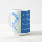 Mug Sensibilisation aux soins d'appoint Ruban Angel Mu (Devant gauche)