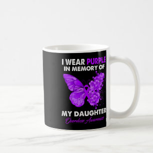 Mug Sensibilisation aux surdoses de papillon Je porte 