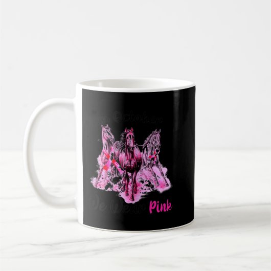 Mug Sensibilisation Des Femmes En Octobre Nous Portons (Gauche)