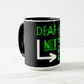 Mug Sensibilisation des personnes handicapées (Devant gauche)