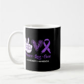 Mug Sensibilisation Heimerheimer Peace Love Cure Leopa (Gauche)