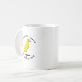 Mug Sensibilisation individuelle ciblée Effet canarien (Devant gauche)