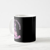 Mug Sensibilisation Ribbon Boxe Gants Fibro Fighter (Devant gauche)
