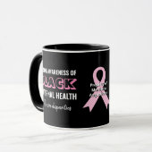 Mug Sensibilisation Santé des mères noires (Devant gauche)