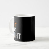 Mug Sensibilisation Son Combat Est Mon Soutien De Comb (Devant gauche)