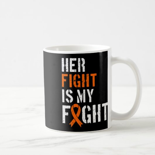 Mug Sensibilisation Son Combat Est Mon Soutien De Comb (Droite)