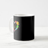 Mug Sensibilisation Spécial Ed Enseignant Asl Langue d (Devant gauche)