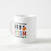 Mug Sensibilisation sur l'autisme (Devant gauche)