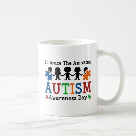 Mug Sensibilisation sur l'autisme (Droite)
