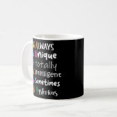Mug Sensibilisation sur l'autisme (Devant gauche)