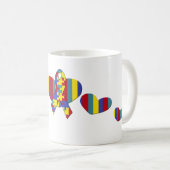 Mug Sensibilisation sur l'autisme (Devant droit)