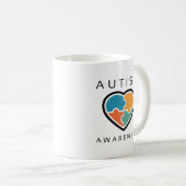 Mug Sensibilisation sur l'autisme (Devant droit)