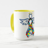 Mug Sensibilisation sur l'autisme (Devant gauche)