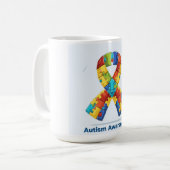 Mug Sensibilisation sur l'autisme (Devant gauche)