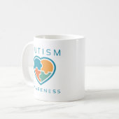 Mug Sensibilisation sur l'autisme (Devant gauche)