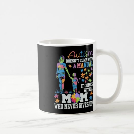 Mug Sensibilisation sur l'autisme 2025 ne contient pas (Droite)