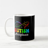 Mug Sensibilisation sur l'autisme Acceptation Symbole (Gauche)