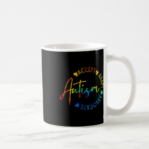 Mug Sensibilisation sur l'autisme Accepter Adapt Advoc