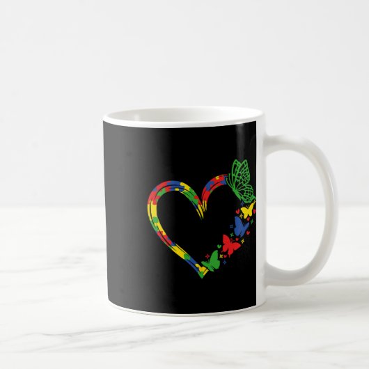 Mug Sensibilisation sur l'autisme Accepter Comprendre (Droite)