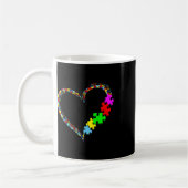 Mug Sensibilisation sur l'autisme Accepter Comprendre  (Gauche)