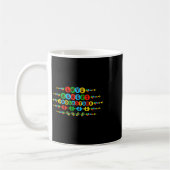 Mug Sensibilisation sur l'autisme Accepter l'amour Com (Gauche)