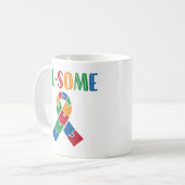 Mug Sensibilisation sur l'autisme Au-Quelques (Devant gauche)