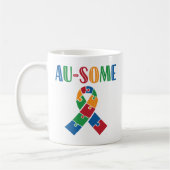 Mug Sensibilisation sur l'autisme Au-Quelques (Gauche)