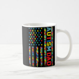 Mug Sensibilisation sur l'autisme Autisme Papa Amériqu