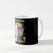 Mug Sensibilisation sur l'autisme Awetisan Genius Cerv (Devant droit)