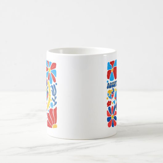 Mug Sensibilisation sur l'autisme Boho (Centre)