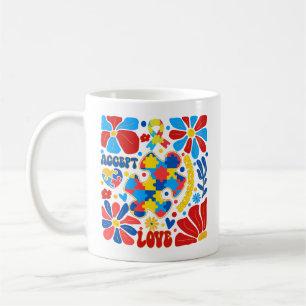 Mug Sensibilisation sur l'autisme Boho