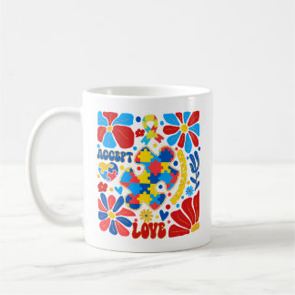 Mug Sensibilisation sur l'autisme Boho