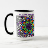 Mug Sensibilisation sur l'autisme cadeau autiste (Gauche)