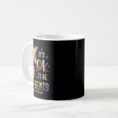 Mug Sensibilisation sur l'autisme Cute Giraffe C'est b (Devant gauche)