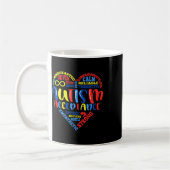 Mug Sensibilisation sur l'autisme d'acceptation Mois d (Gauche)