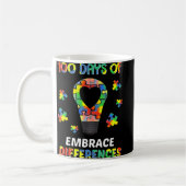 Mug Sensibilisation sur l'autisme Embrasser Différence (Gauche)