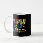 Mug Sensibilisation sur l'autisme Embrasser Différence (Gauche)