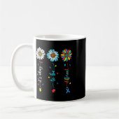 Mug Sensibilisation sur l'autisme Fleur Faisy Il Est O (Gauche)