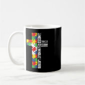 Mug Sensibilisation sur l'autisme Jésus Croix Puzzle C (Gauche)