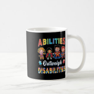 Mug Sensibilisation sur l'autisme Les capacités des ga