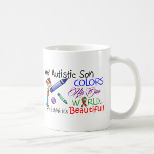 Mug Sensibilisation sur l'autisme - mon fils !