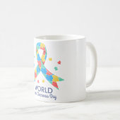Mug Sensibilisation sur l'autisme mondiale (Devant droit)