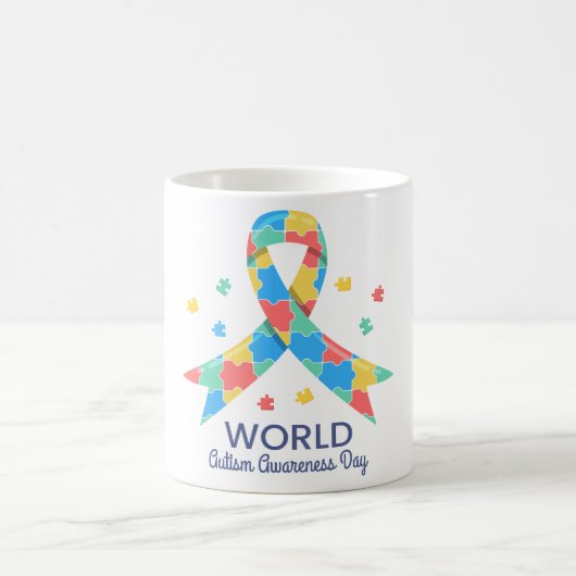 Mug Sensibilisation sur l'autisme mondiale (Centre)