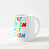 Mug sensibilisation sur l'autisme mondiale Mois Cure A (Devant droit)