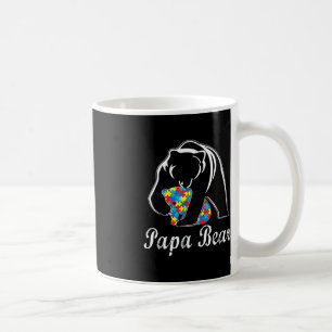 Mug Sensibilisation sur l'autisme Papa Support Ours Ad